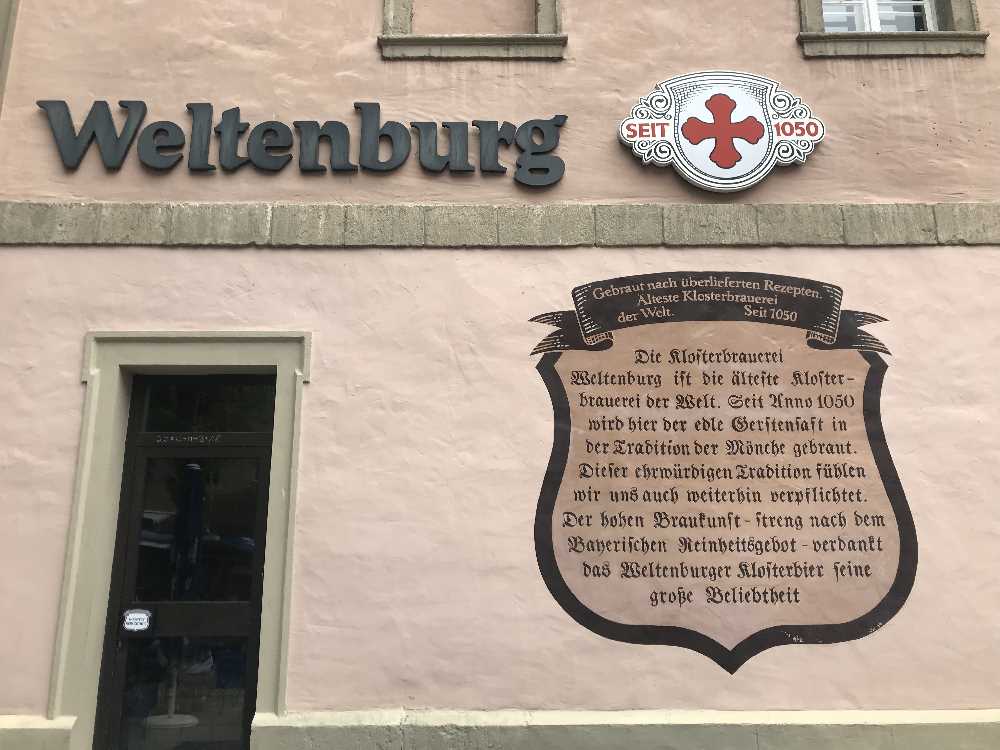 Kloster Weltenburg Bier - wird hier gebraut