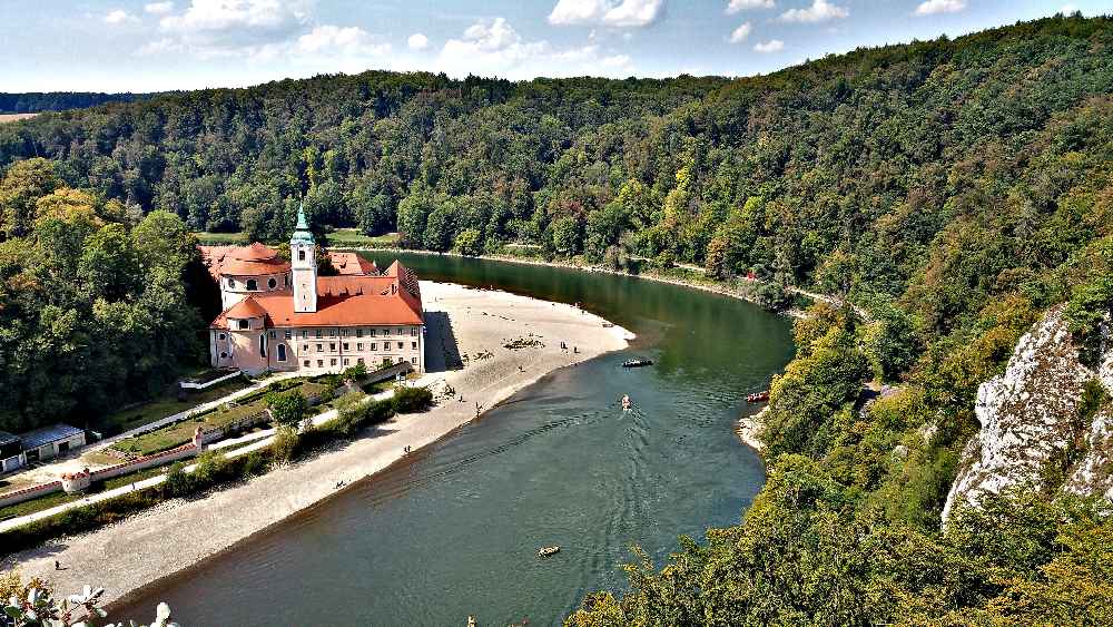 Das Kloster Weltenburg beim Donaudurchbruch, Bild: Karsten Wagner