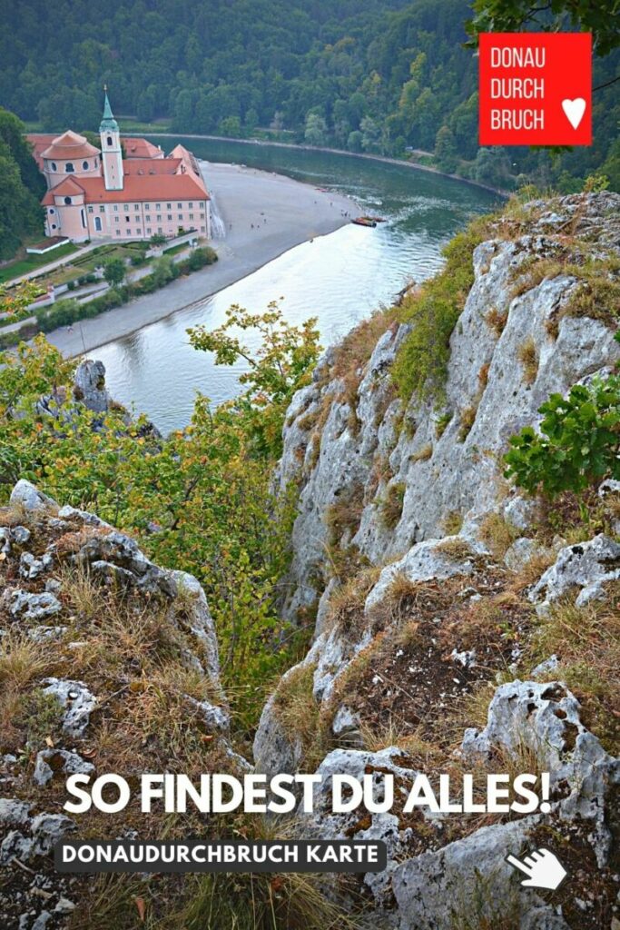 Donaudurchbruch Karte