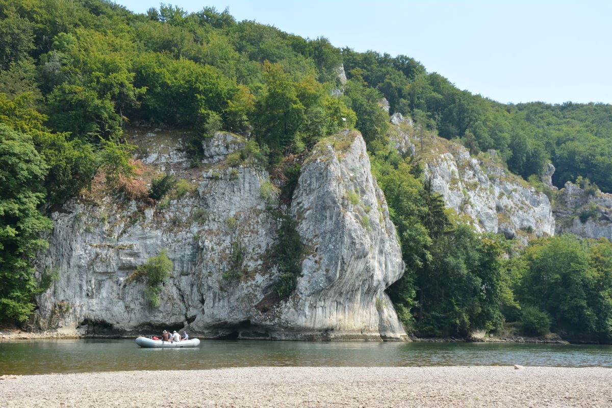 DONAUDURCHBRUCH KARTE ️ Kelheim mit Weltenburg