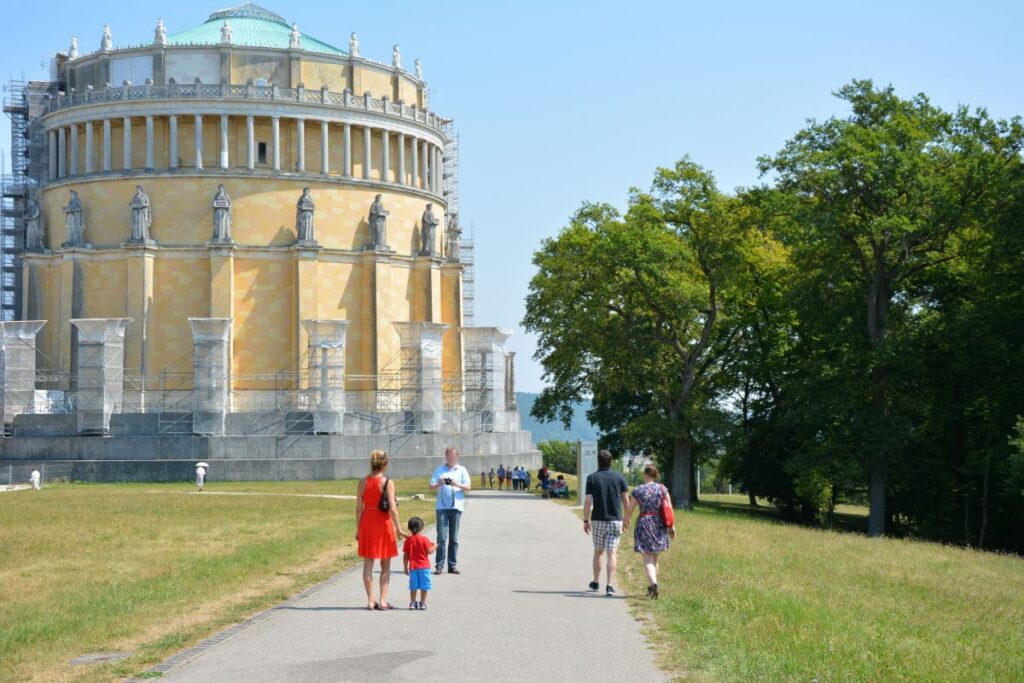 Die Befreiungshalle ist eine der meistbesuchten Kelheim Sehenswürdigkeiten