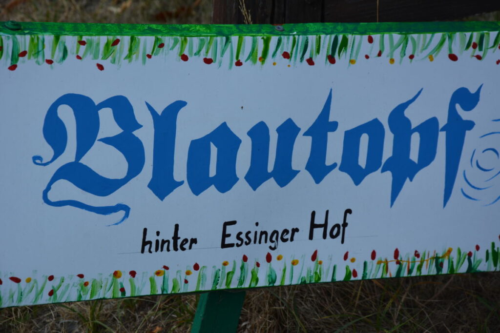 Kleiner Blautopf